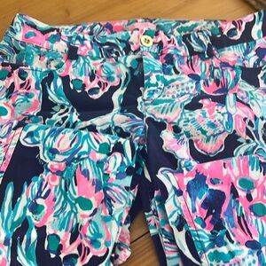 Women’s Lily Pulitzer Pants, Size Medium, popular print.